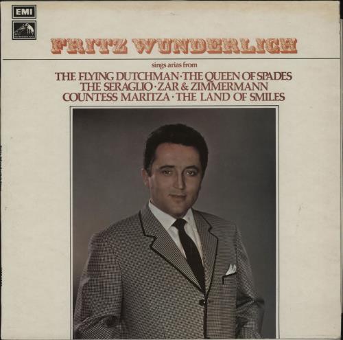 Fritz Wunderlich Fritz Wunderlich Sings vinyl LP album (LP record) UK FS4LPFR763762