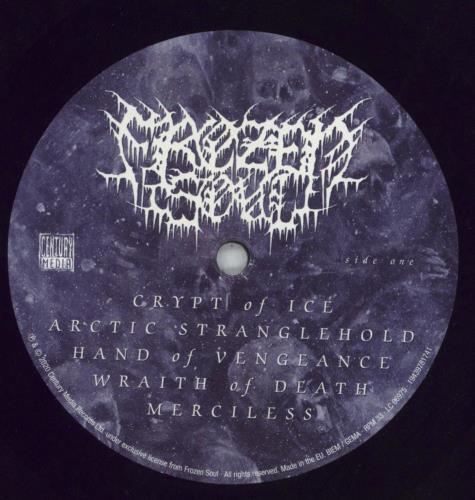 Frozen Soul Crypt Of Ice - 180g - Shrink vinyl LP album (LP record) German 6ZVLPCR827133