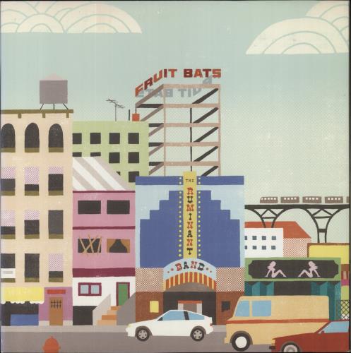 Fruit Bats [90s] The Ruminant Band vinyl LP album (LP record) US FWULPTH858504