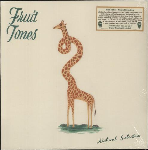Fruit Tones Natural Selection - Orange Vinyl vinyl LP album (LP record) US 3Y6LPNA886588