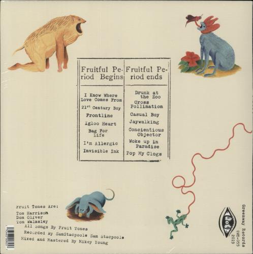 Fruit Tones Natural Selection - Orange Vinyl vinyl LP album (LP record) US 3Y6LPNA886588