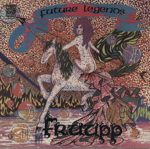 Fruupp Future Legends - 1st + press release/ flyer vinyl LP album (LP record) UK FWWLPFU597056