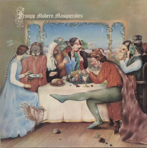 Fruupp Modern Masquerades + Insert - EX vinyl LP album (LP record) UK FWWLPMO878922