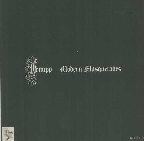 Fruupp Modern Masquerades + Insert vinyl LP album (LP record) UK FWWLPMO681862