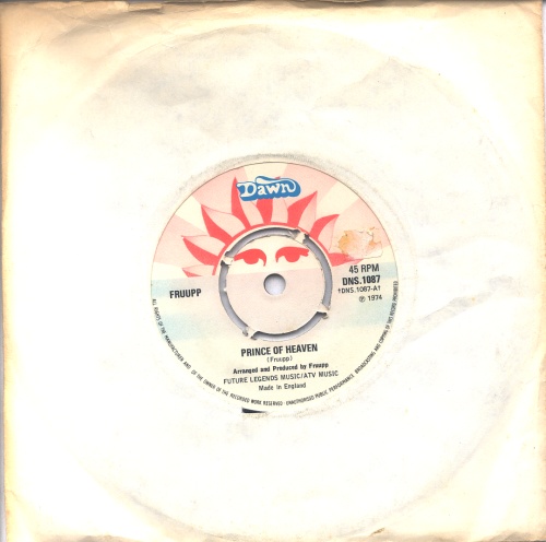 Fruupp Prince Of Heaven 7" vinyl single (7 inch record / 45) UK FWW07PR585280