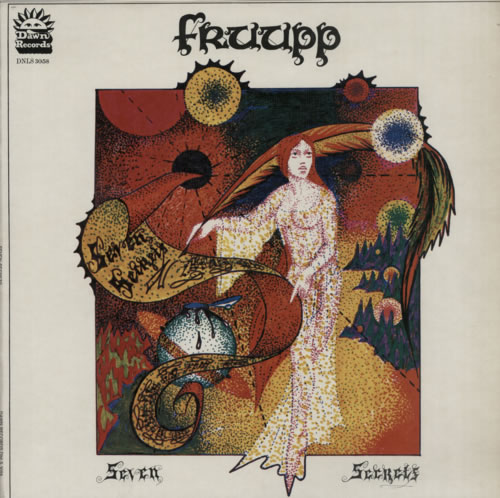 Fruupp Seven Secrets + Insert vinyl LP album (LP record) UK FWWLPSE597057