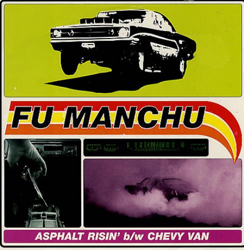 Fu Manchu Asphalt Risin' 7" vinyl single (7 inch record / 45) UK FUM07AS348229