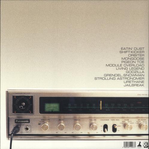 Fu Manchu Godzilla's / Eatin' Dust +4 - Green & White Splatter Vinyl 2-LP vinyl record set (Double LP Album) UK FUM2LGO879202