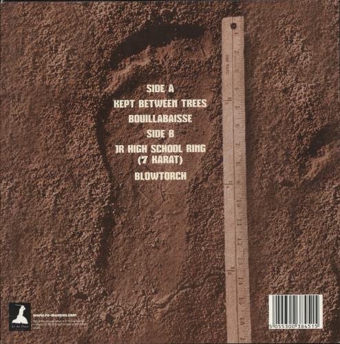 Fu Manchu Kept Between Trees - Gold Vinyl 10" vinyl single (10 inch record) US FUM10KE866840