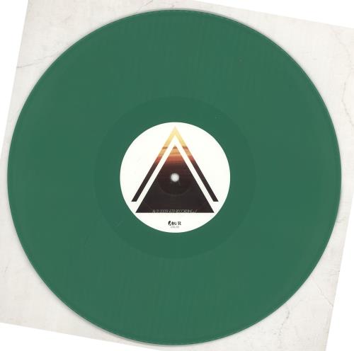 Fuck Buttons Olympians - Green vinyl 12" vinyl single (12 inch record / Maxi-single) UK Q-812OL710452