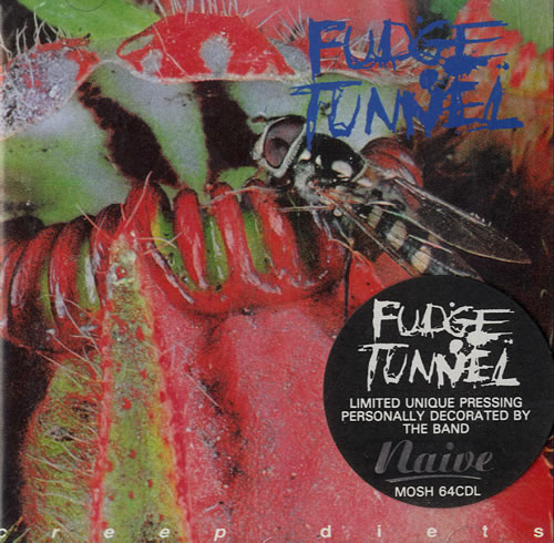 Fudge Tunnel Creep Diets CD album (CDLP) UK FV9CDCR554444