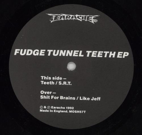 Fudge Tunnel Teeth EP 12" vinyl single (12 inch record / Maxi-single) UK FV912TE550887