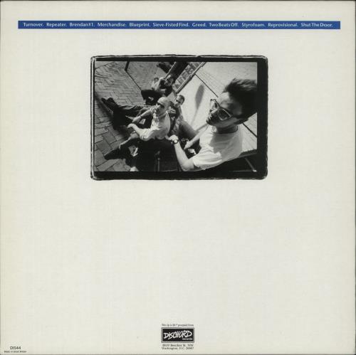Fugazi Repeater - $8 vinyl LP album (LP record) French FUALPRE881771