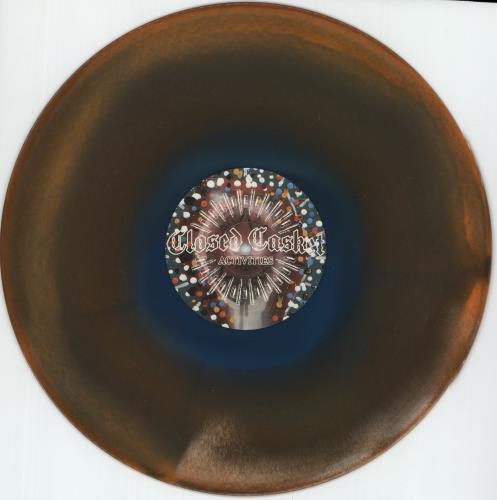 Full Of Hell Coagulated Bliss - Neon Orange, Blue and White Mix vinyl LP album (LP record) US QWLLPCO870269