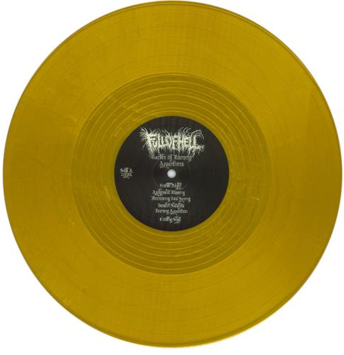 Full Of Hell Garden Of Burning Apparitions - Gold Nugget Vinyl vinyl LP album (LP record) US QWLLPGA870259