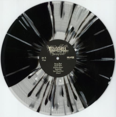 Full Of Hell Weeping Choir - Custom Tri-Color Stripe With Splatter vinyl LP album (LP record) US QWLLPWE870239