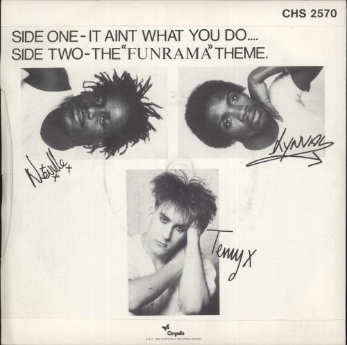 Fun Boy Three It Aint What You Do - P/S 7" vinyl single (7 inch record / 45) UK FUB07IT108675
