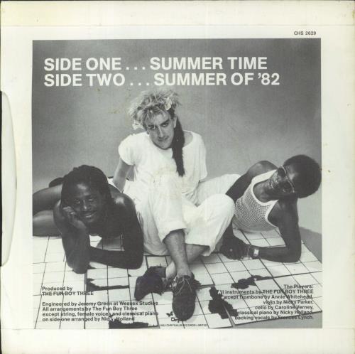 Fun Boy Three Summertime 7" vinyl single (7 inch record / 45) UK FUB07SU108667