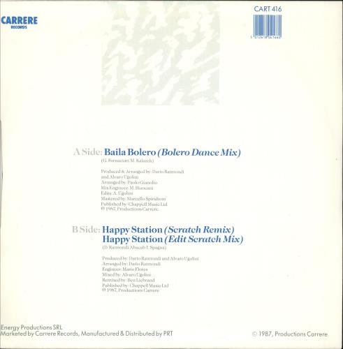 Fun Fun Baila Bolero 12" vinyl single (12 inch record / Maxi-single) UK FFN12BA725923