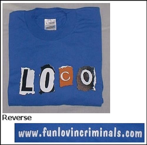 Fun Lovin Criminals Loco t-shirt US FLCTSLO182408