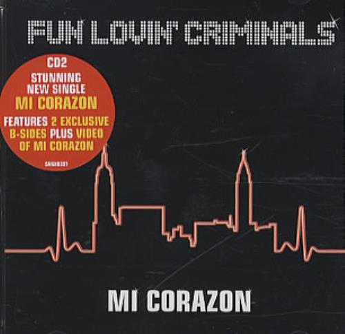 Fun Lovin Criminals Mi Corazon 2-CD single set (Double CD single) UK FLC2SMI330379