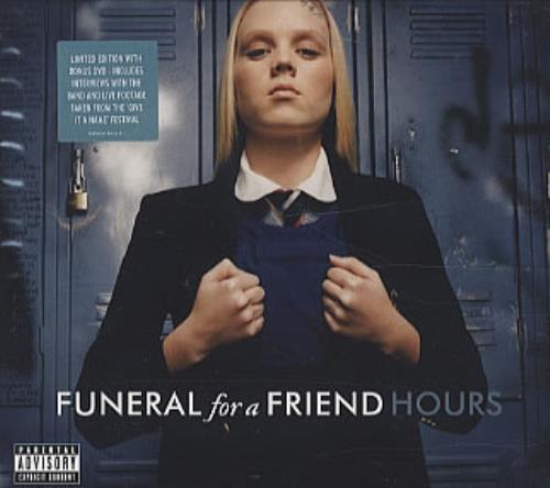 Funeral For A Friend Hours 2-disc CD/DVD set UK FAF2DHO326710