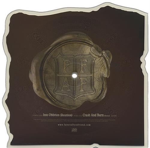 Funeral For A Friend Into Oblivion (Reunion) shaped picture disc (picture disc vinyl record) UK FAFSHIN399077
