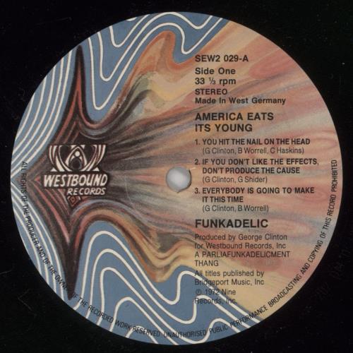 Funkadelic America Eats Its Young 2-LP vinyl record set (Double LP Album) German FNK2LAM541818