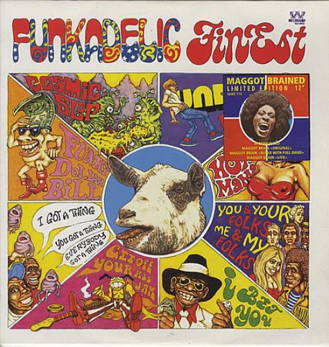 Funkadelic Finest 2-LP vinyl record set (Double LP Album) UK FNK2LFI393554
