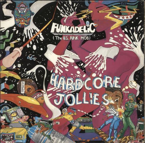 Funkadelic Hardcore Jollies vinyl LP album (LP record) German FNKLPHA727007