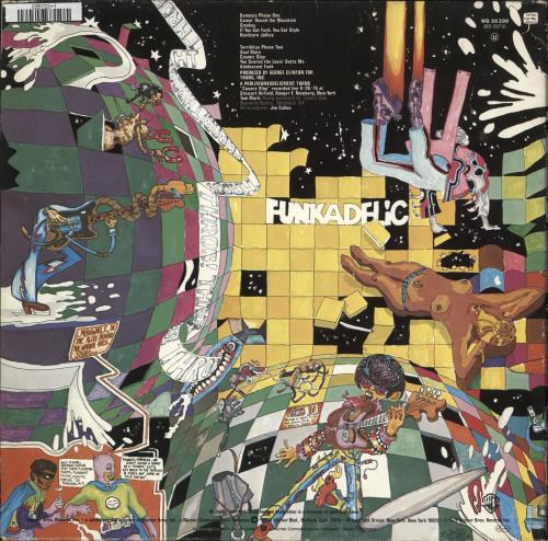 Funkadelic Hardcore Jollies vinyl LP album (LP record) German FNKLPHA727007