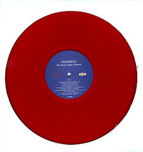 Funkadelic One Nation Under A Groove vinyl LP album (LP record) Italian FNKLPON301840