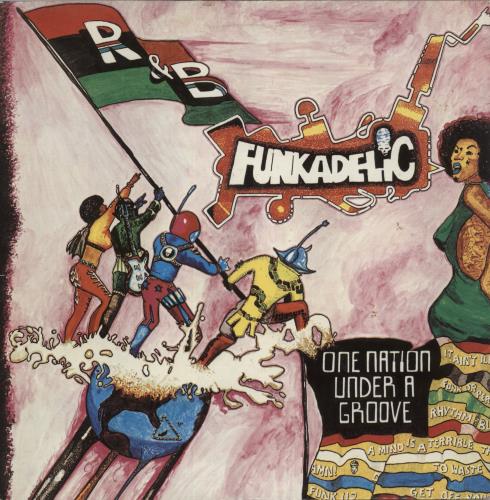 Funkadelic One Nation Under A Groove 2-LP vinyl record set (Double LP Album) UK FNK2LON891648