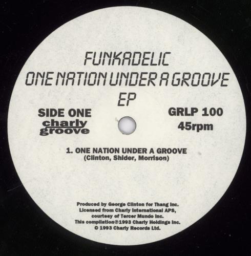 Funkadelic One Nation Under A Groove 2-LP vinyl record set (Double LP Album) UK FNK2LON891648