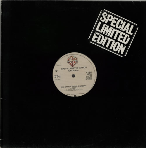 Funkadelic One Nation Under One Groove 12" vinyl single (12 inch record / Maxi-single) UK FNK12ON581257