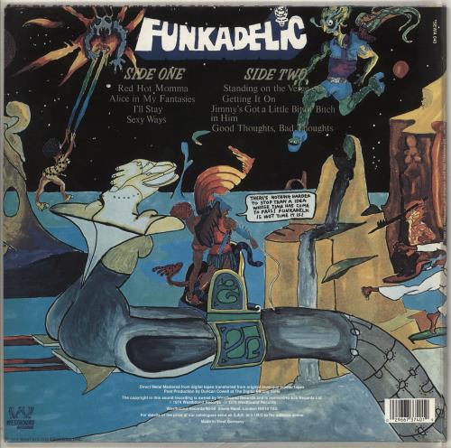 Funkadelic Standing On The Verge Of Getting It On vinyl LP album (LP record) UK FNKLPST718261