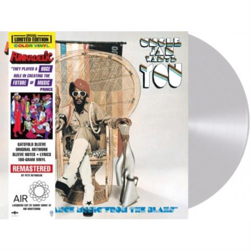 Funkadelic Uncle Jam Wants You - Silver Vinyl vinyl LP album (LP record) UK FNKLPUN868165