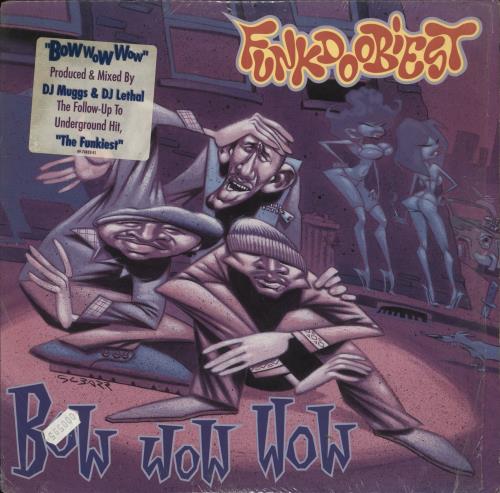 Funkdoobiest Bow Wow Wow - Clear Vinyl 12" vinyl single (12 inch record / Maxi-single) US FDB12BO711532