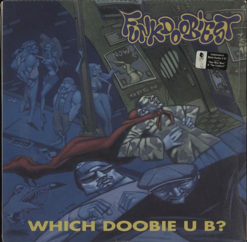 Funkdoobiest Which Doobie U B? - Clear Vinyl vinyl LP album (LP record) US FDBLPWH710445