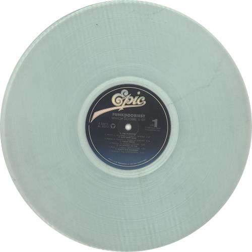 Funkdoobiest Which Doobie U B? - Clear Vinyl vinyl LP album (LP record) US FDBLPWH710445