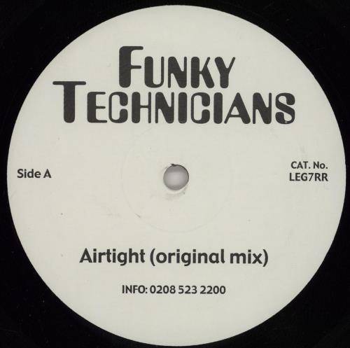Funky Technicians Airtight 12" vinyl single (12 inch record / Maxi-single) UK 2WQ12AI755638