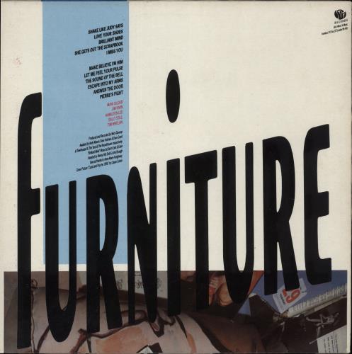 Furniture The Wrong People vinyl LP album (LP record) UK UTULPTH107439