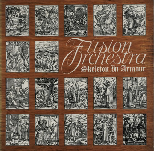 Fusion Orchestra Skeleton In Armour - 1st + Press Release vinyl LP album (LP record) UK FX2LPSK595434