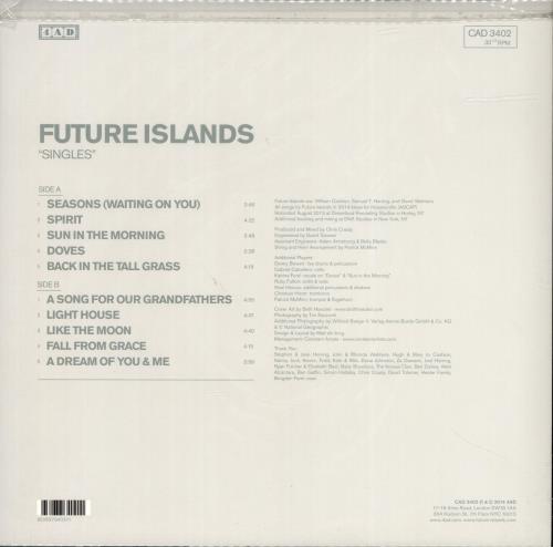 Future Islands Singles + Stickered Bag vinyl LP album (LP record) UK G8SLPSI690603