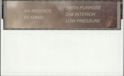 Future Museums An Absence cassette album US Z1SCLAN722688