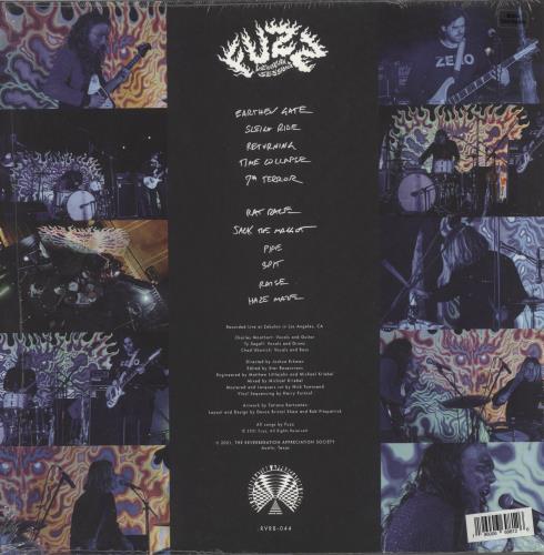 Fuzz Levitation Sessions - Clear With Purple & Green Splatter Vinyl vinyl LP album (LP record) UK Q00LPLE872231