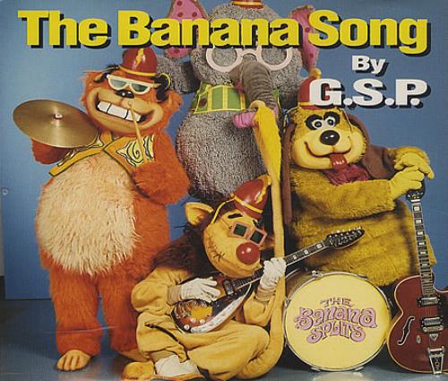 G.S.P. The Banana Song CD single (CD5 / 5") UK GCKC5TH387164