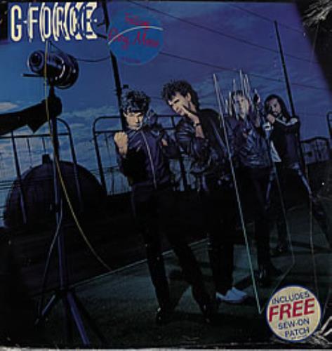 G Force G Force + patch - stickered vinyl LP album (LP record) UK GFOLPGF282286