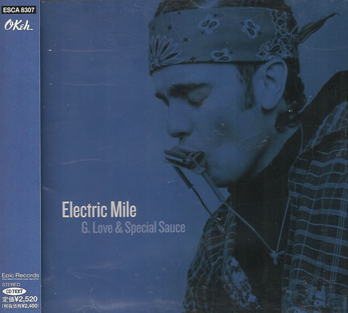G Love & Special Sauce Electric Mile CD album (CDLP) Japanese GHQCDEL487384