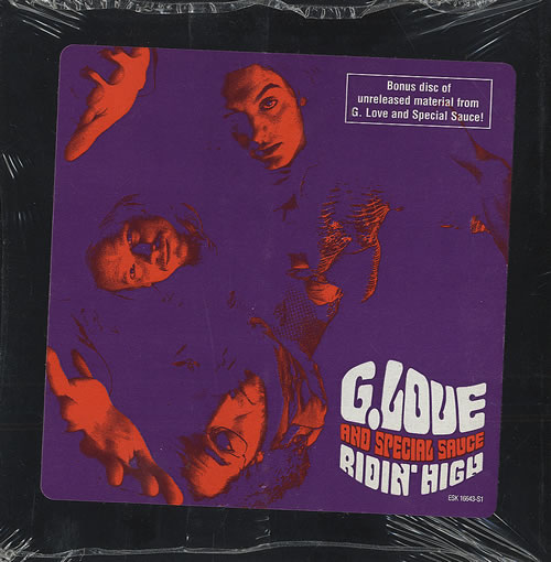 G Love & Special Sauce Ridin' High CD album (CDLP) US GHQCDRI490996